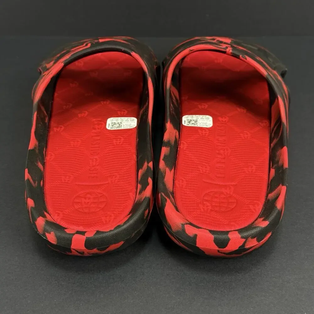 adidas Mahomes Adicane Slides Men’s Size 11 Black Red JH6548 New Without Box